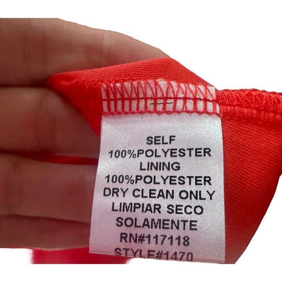 Soieblu Emotions Crochet Dress in Red - EUC - Picture 10 of 12